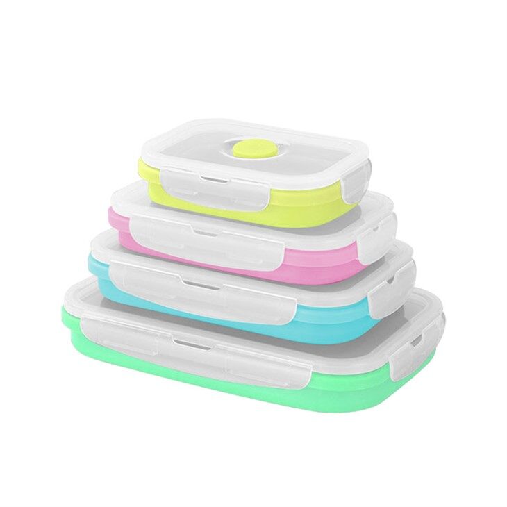 Collapsible Lunch Box With Lid factory