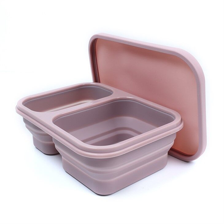 Collapsible Silicone Lunch Box high quality