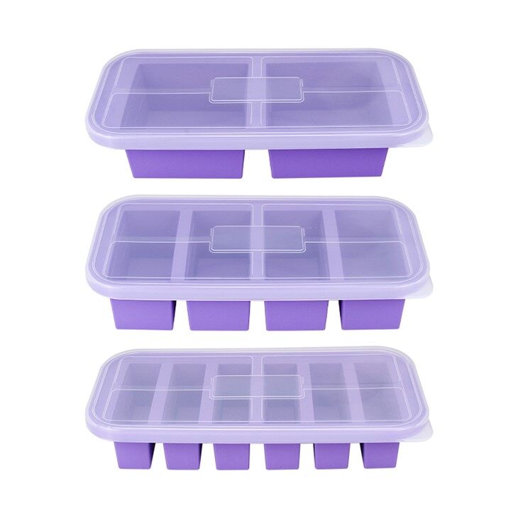 Purple Silicone Soup Freezer Container best