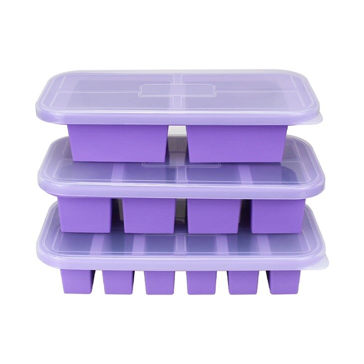 Purple Silicone Soup Freezer Container suppliers
