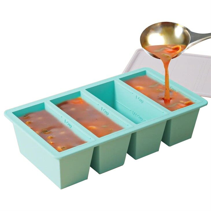 Silicone Soup Cube Tray factory