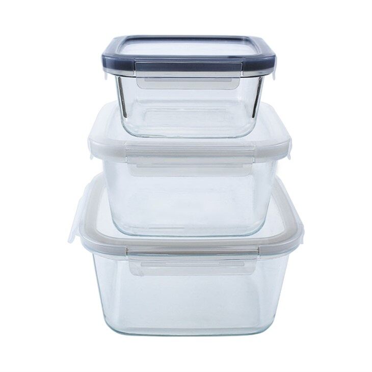 Square Glass Food Container price