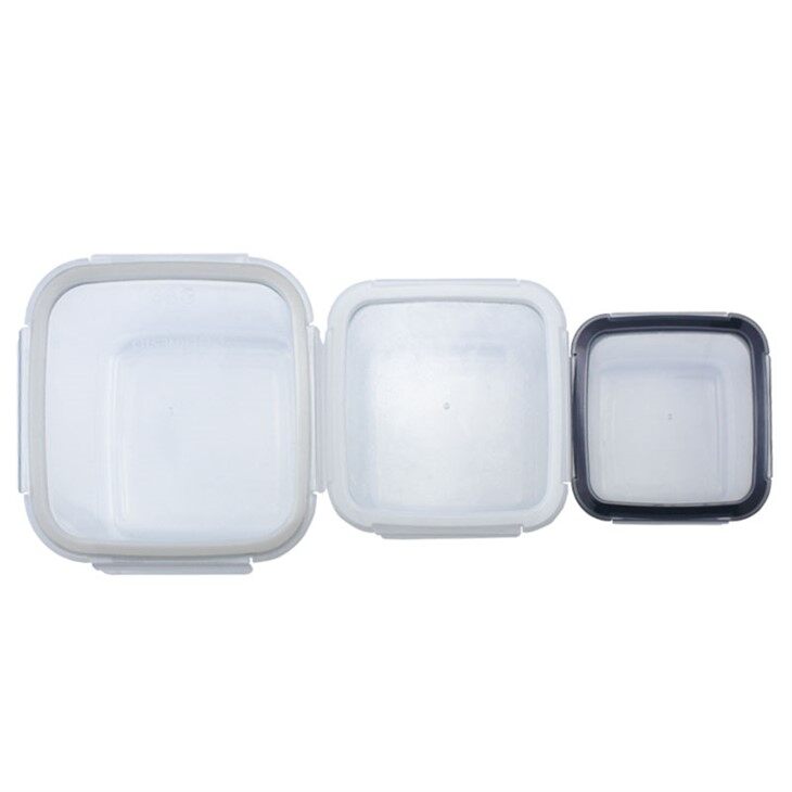 Square Glass Food Container high quality