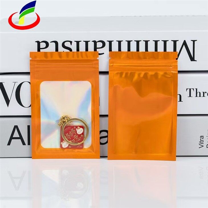 3-side Seal Pouches With Transparent Window factory