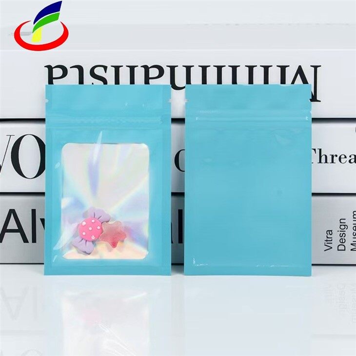 3-side Seal Pouches With Transparent Window suppliers