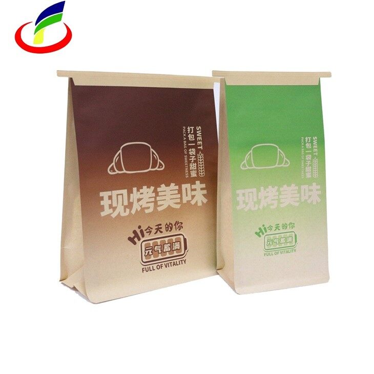 Box Bottom Bag For Bread Packaging factory