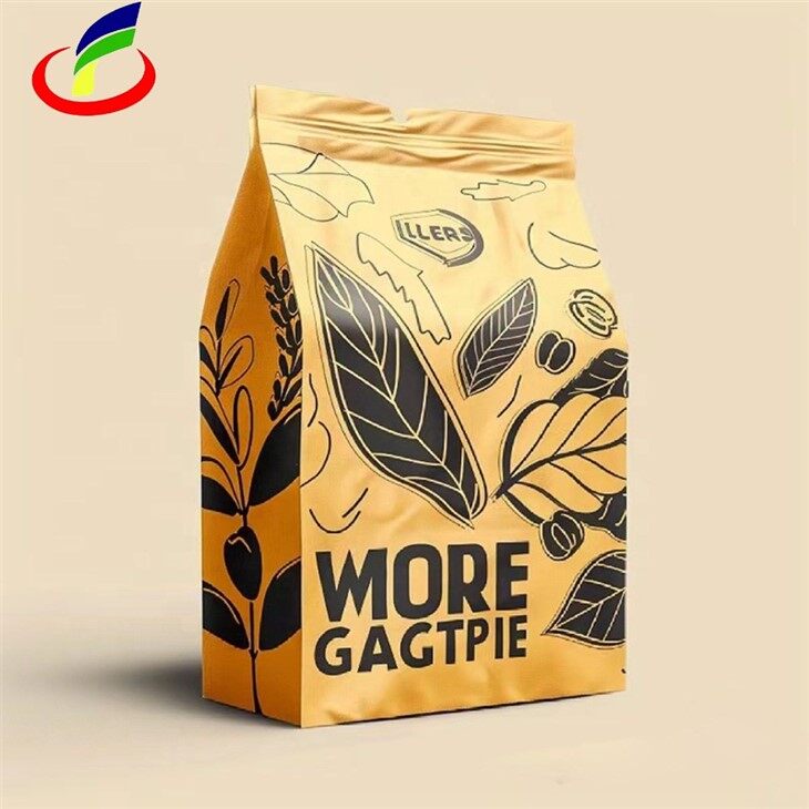 Box Bottom Coffee Bag Without Zipper factory