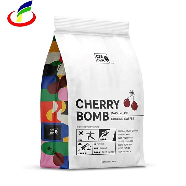 Box Bottom Coffee Bag Without Zipper best