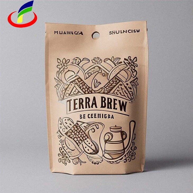 Brown Kraft Paper Ziplock Bag factory