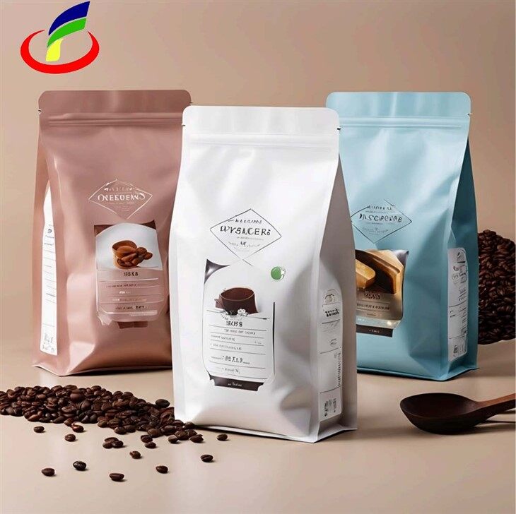 Coffee Bags With Valve And Zipper high quality