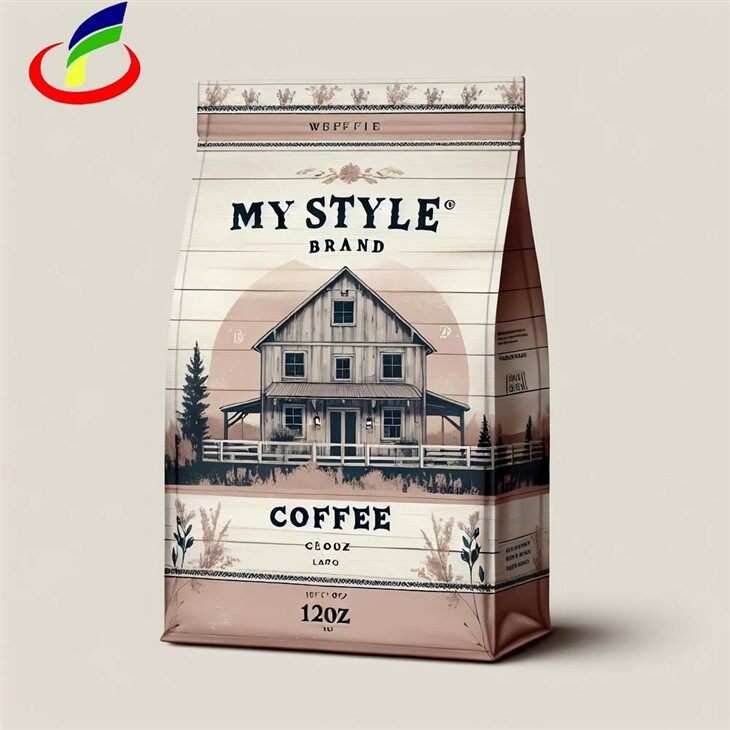 Kraft Coffee Bags With Valve factory