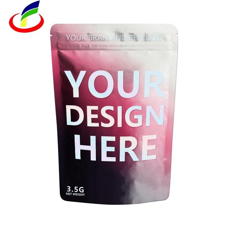 Plastic Stand Up Pouch With Ziplock factory