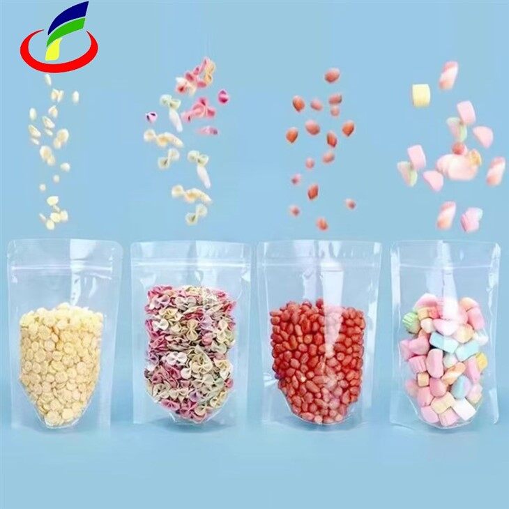 Transparent Stand Up Pouch With Zipper suppliers