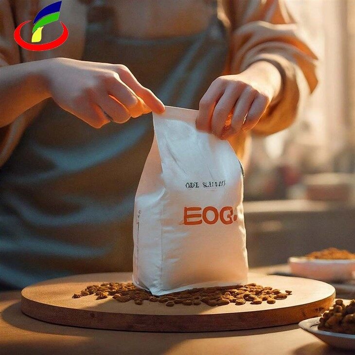 White Paper Flat Bottom Bag For Food best