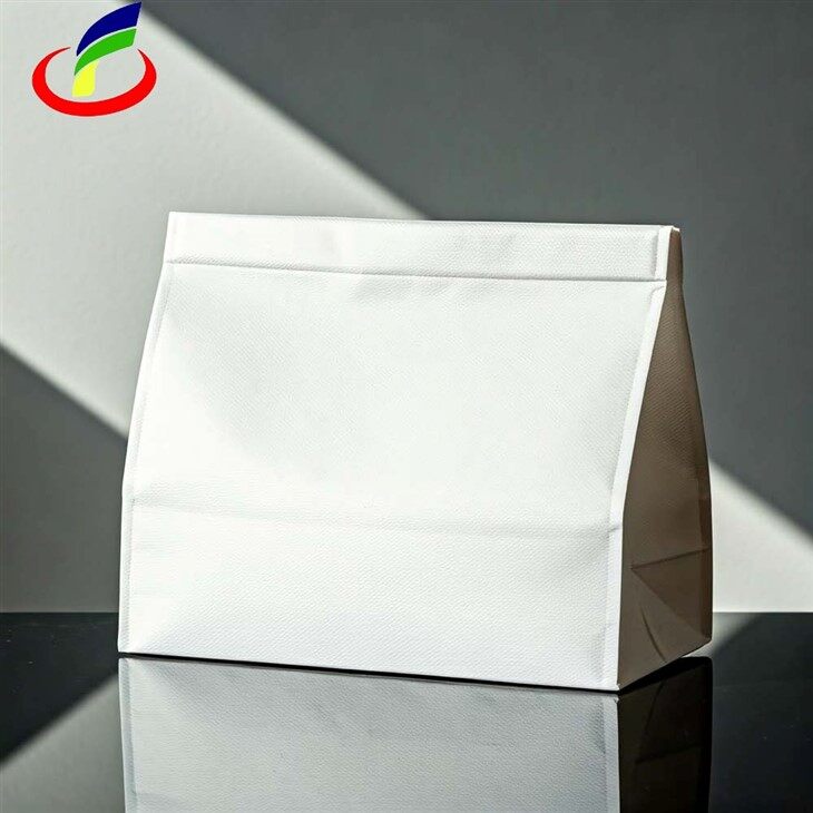White Paper Flat Bottom Bag For Food high quality