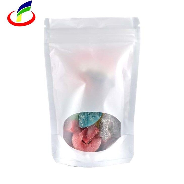 White Stand Up Pouch With Window best