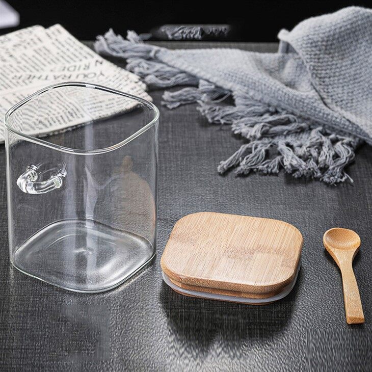 High Borosilicate Glass Storage Tank Set factory