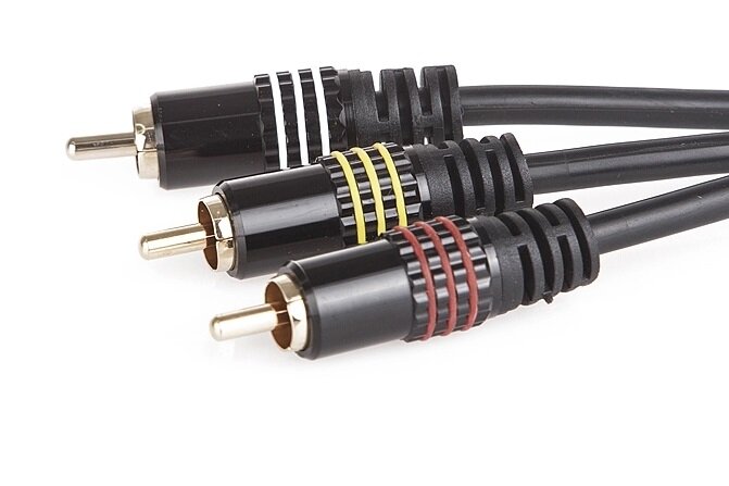 Gold Plated 3RCA Cable factory