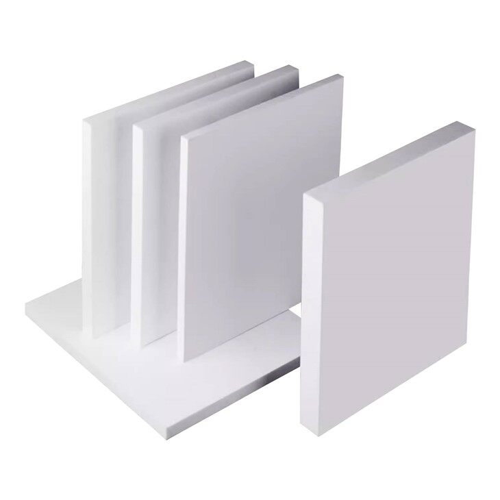 Cutting Length Sqare 1/4 Pure White PTFE Sheet high quality