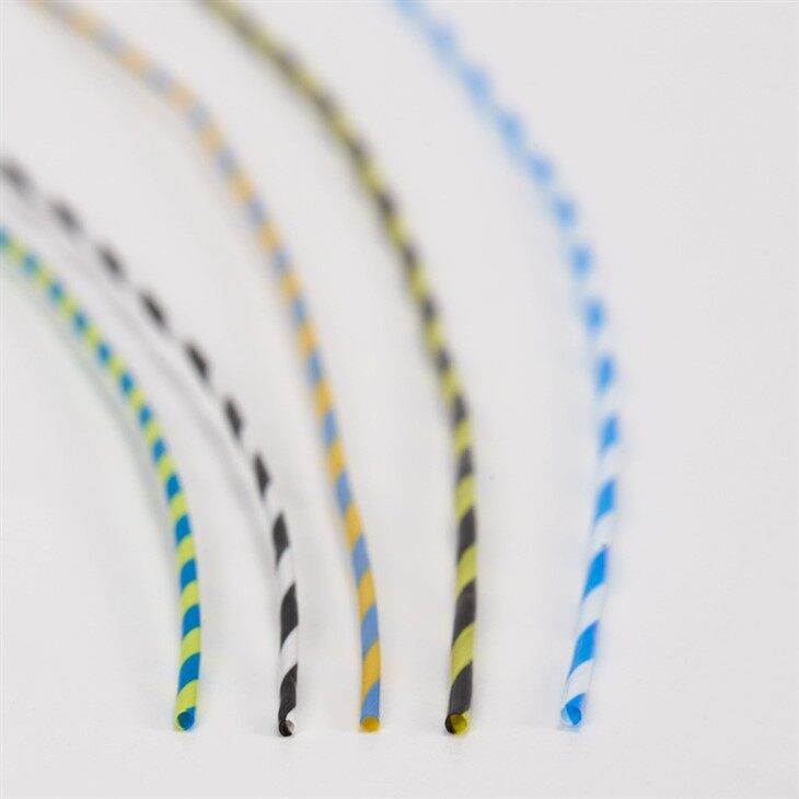 PTFE Zebra Heat Shrink Flexible Tubing 150cm 450cm suppliers