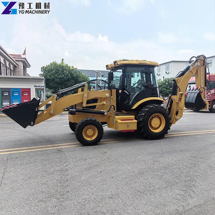 compact backhoe loader