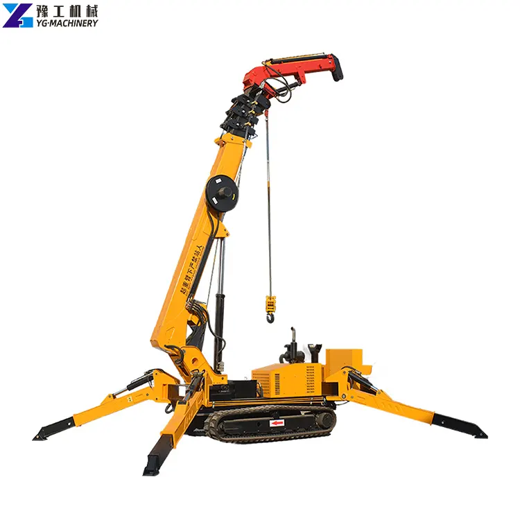 Spider Crane With Man Basket