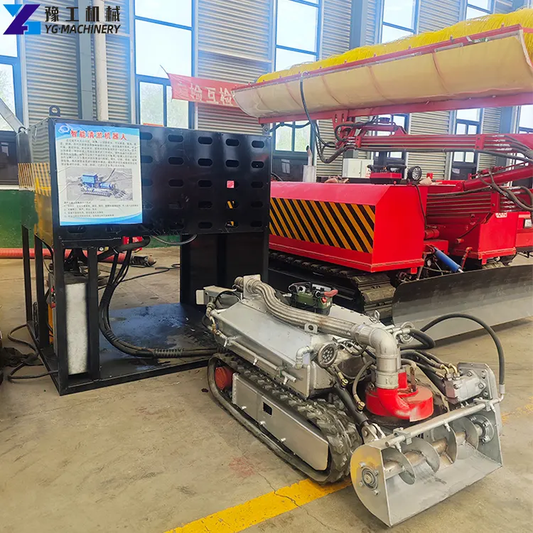 lake dredging robot for sludge removal & lake restoration