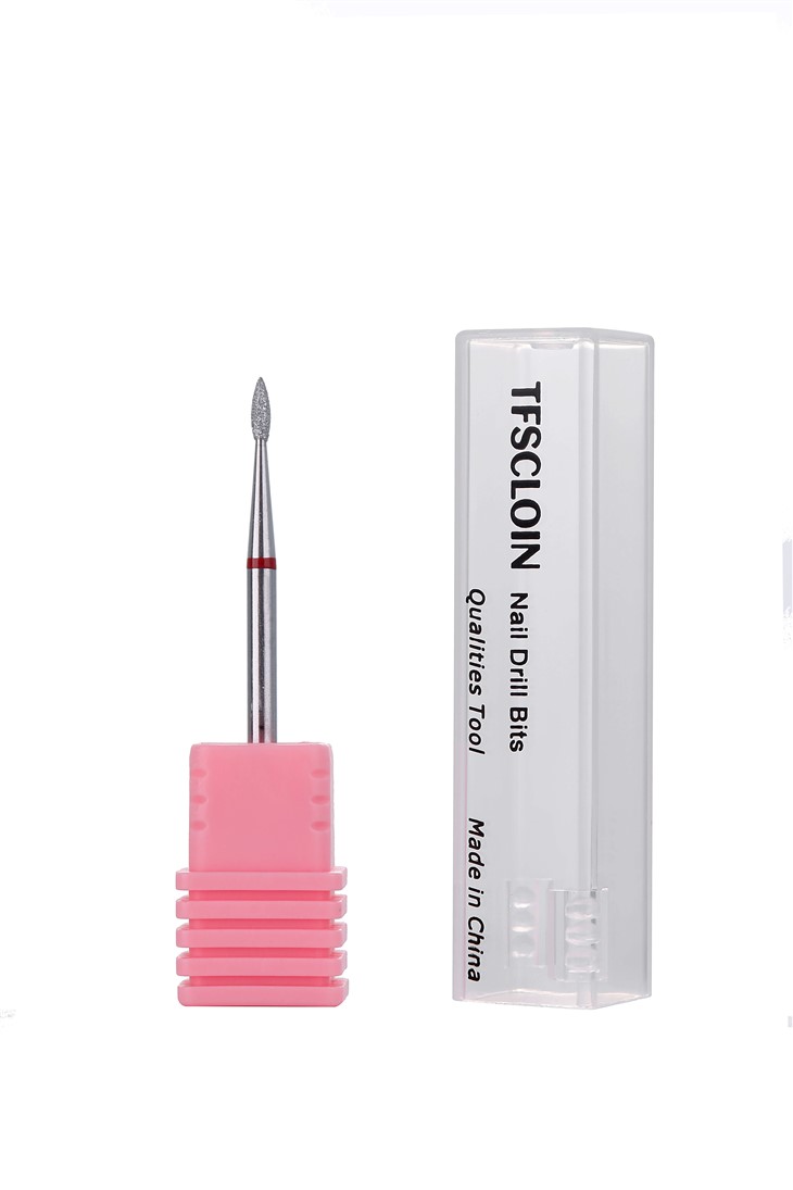 Premium Flame Diamond Nail Drill Bits Set high quality