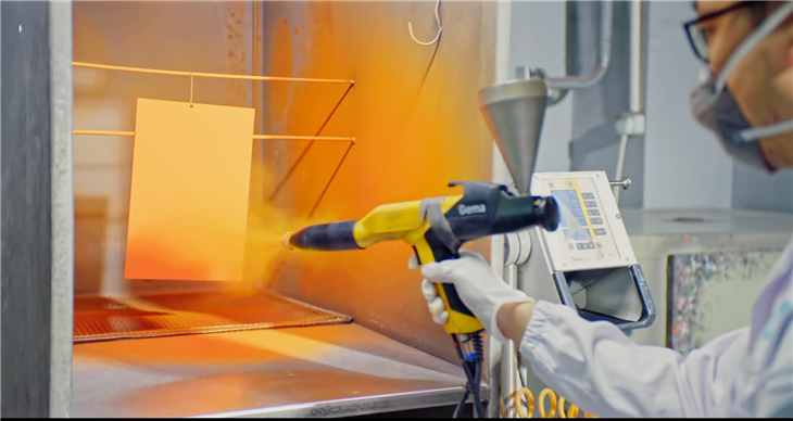 Acrylic High-Gloss Powder Coating factory