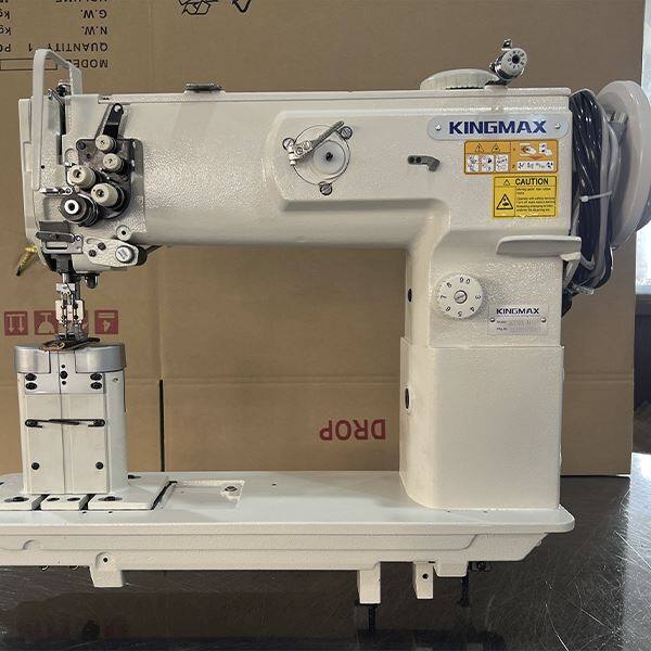 14 Inch Long Arm Post Bed Walking Foot Sewing Machines for Leather Products suppliers