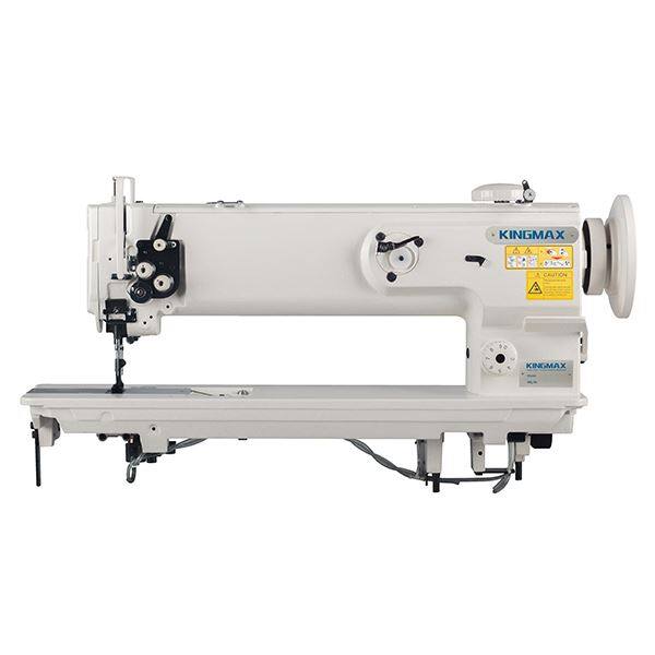 18 Inch Long Arm Triple Feed Walking Foot Flat Bed Leather Sewing Machines factory