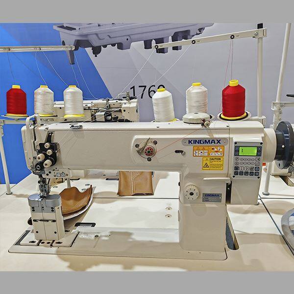 18 Inch Long Arm Walking Foot Post Bed Sewing Machine for Upholstery factory