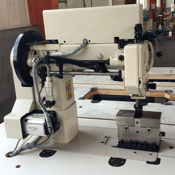 Computerized Post Bed Leather Decorative Sewing Machine factory