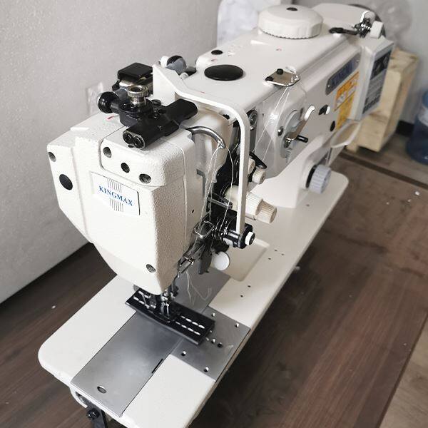 Direct-Driven 2-Needle Walking Foot Sewing Machine with Split Needle Bar for Upholstery factory