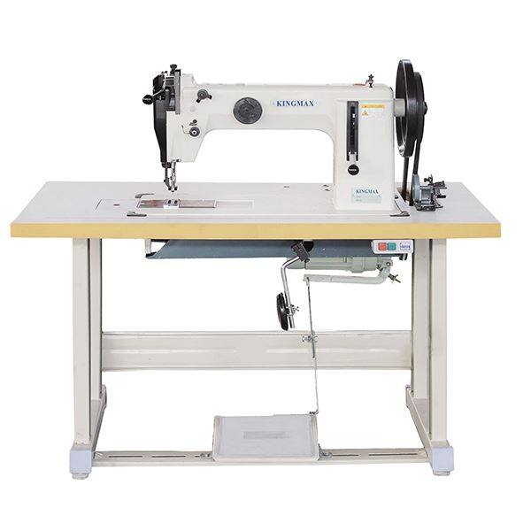 Large Barrel Shuttle Hook Top and Bottom Feed Sewing Machine factory