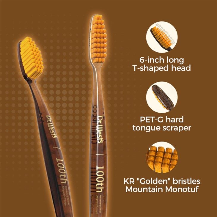 100-Year-Old American Brand Toothbrush high quality