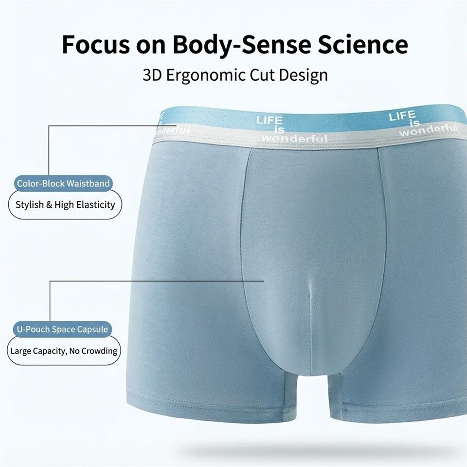 Men's Modal Boxer Briefs manufacturers