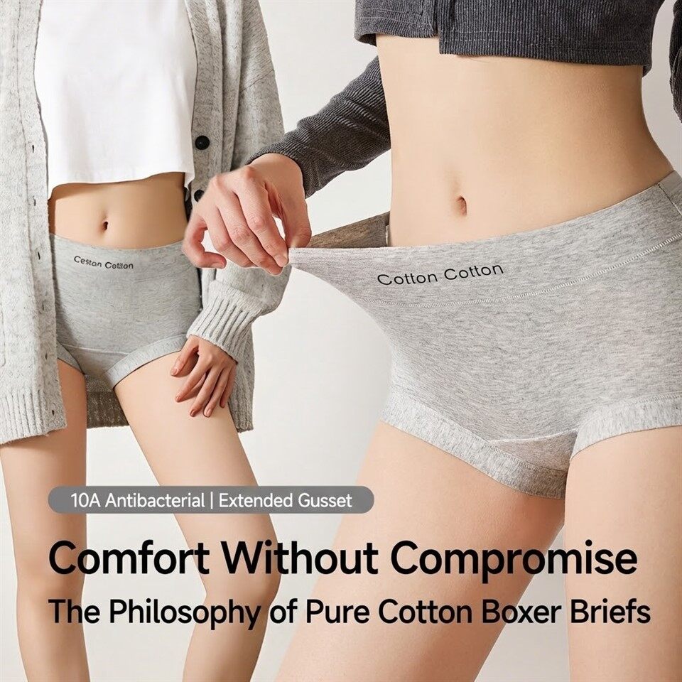 Womens Cotton Boxer Shorts Underwear suppliers