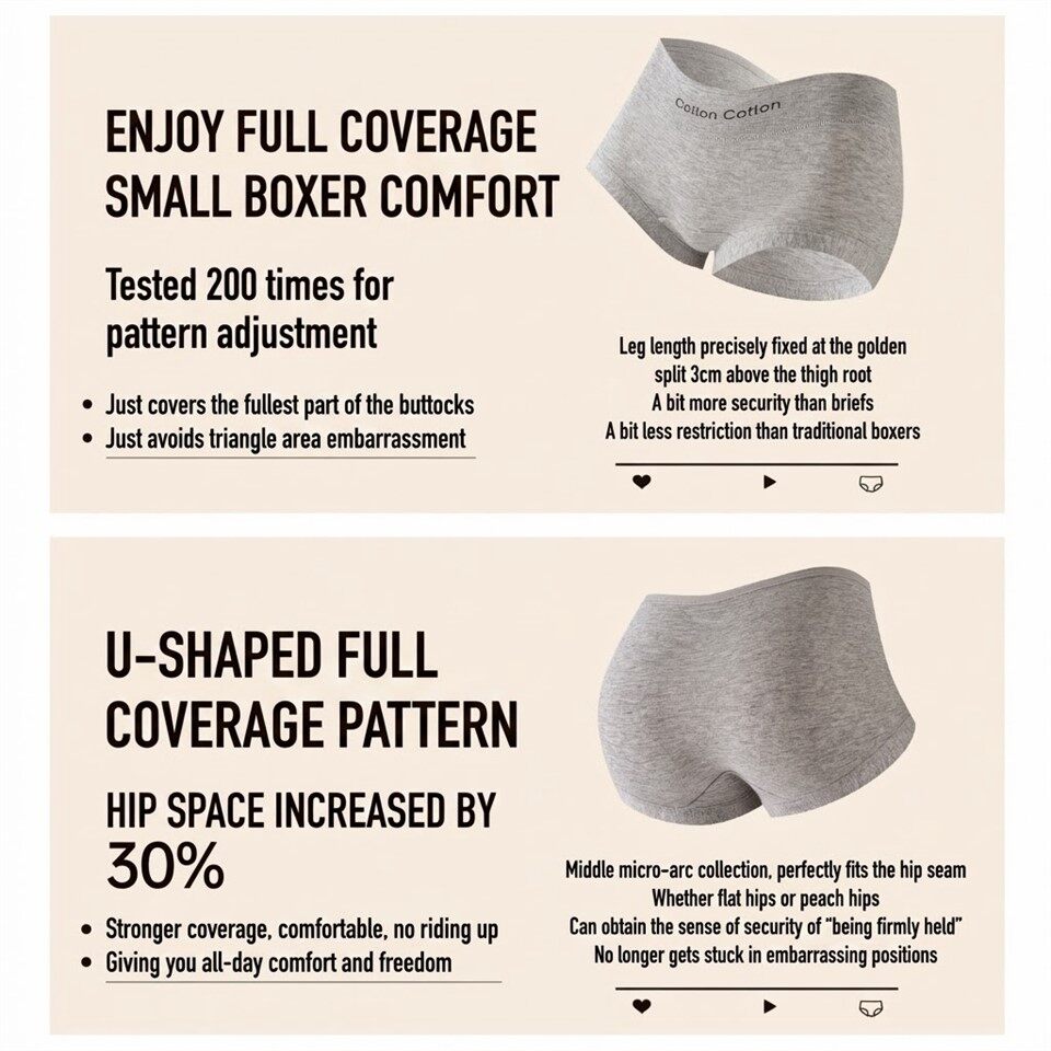 Womens Cotton Boxer Shorts Underwear suppliers