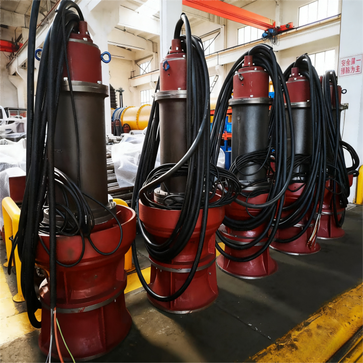 vertical axial flow pump