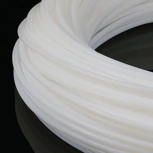 1 4 3 8 Pure white Teflon PTFE Tube Hose suppliers