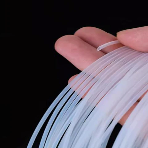 Flexible PTFE Clear Tubing 1mm ID X 2mm OD suppliers