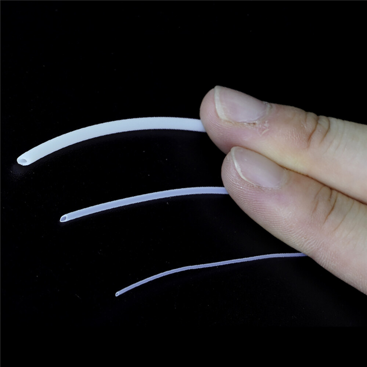 Flexible PTFE Clear Tubing 1mm ID X 2mm OD factory