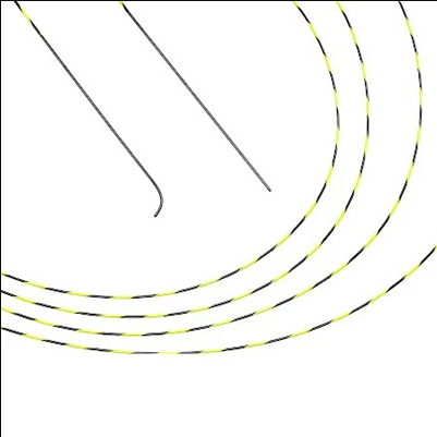 Medical Guidewire PTFE Coated Zebra Hydrophilic best