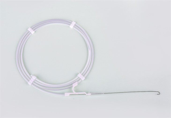 PTFE Zebra Guide Wire J Tip 150cm Length suppliers