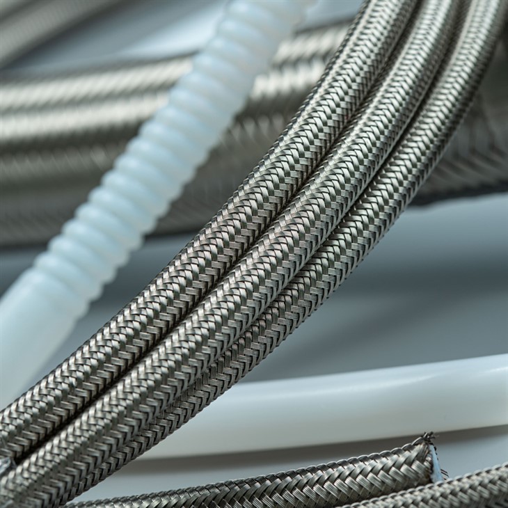 SS Braided PTFE Lined Flex Hose factory