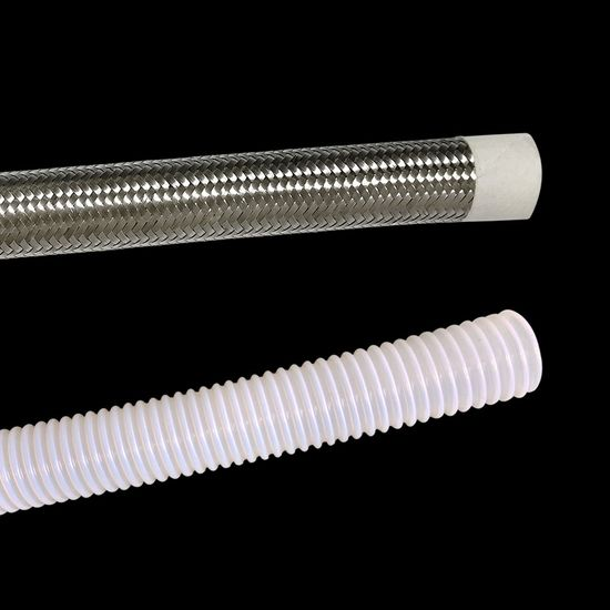SS Braided Smooth Bore PTFE Hose suppliers