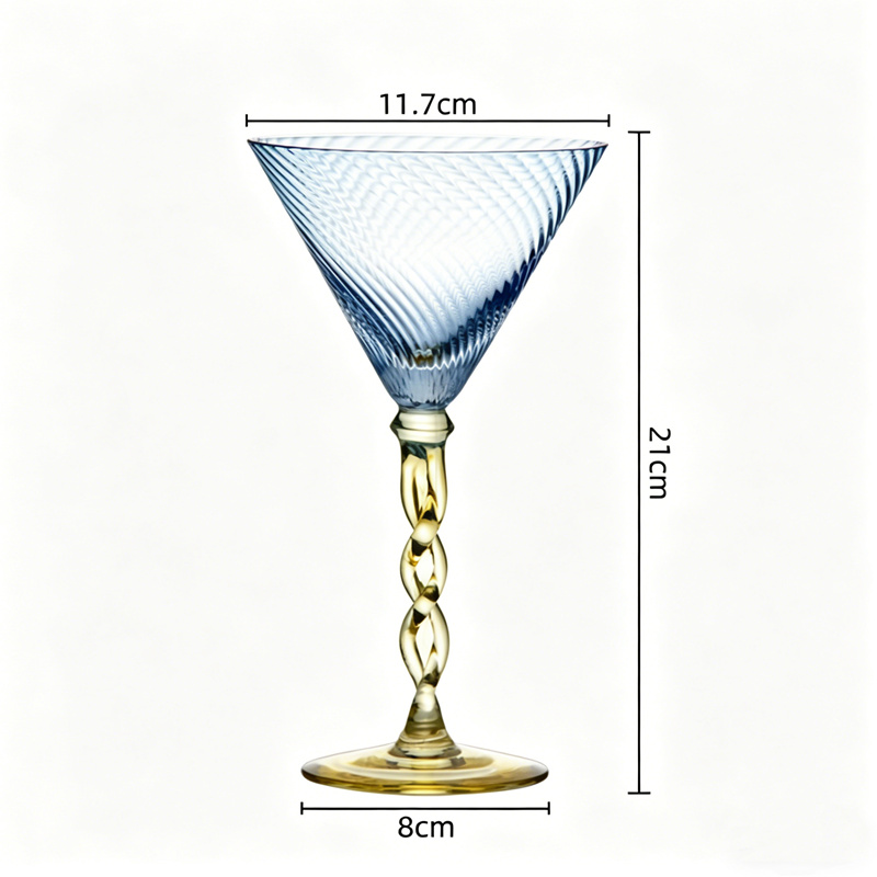 Blue White Wine Glasses best