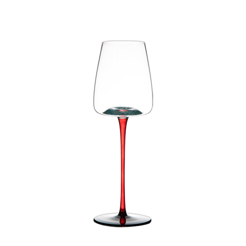 Burgundy Wine Glass Set price