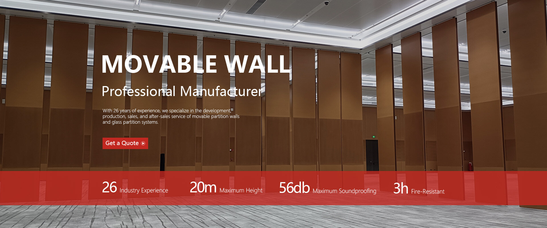 movable partition wall operable partition